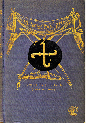 Sulla copertina di An American Idyll si riproduce uno scudo da guerra Pima dove campeggia l'antico simbolo della svastica che Cora associa alla croce zodiacale.