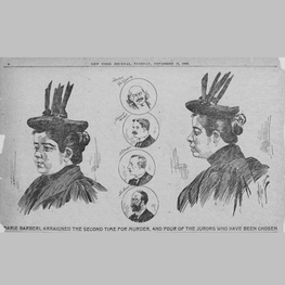 Articolo del New York Journal del 17 novembre 1896 su Maria Barbella