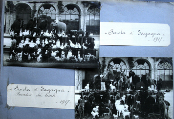 Scuola di Fagagna – Paradiso dei Bambini, 1917.