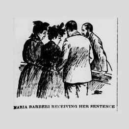 Articolo del New York Daily Tribune del 19 Luglio 1895 su Maria Barbella